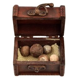Alamo Battlefield Dug Relic Musket Balls