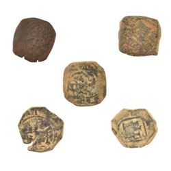 Alamo Battlefield Dug Relics1600's Spanish Cobbs
