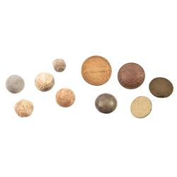 Alamo Battlefield Musket Balls & Buttons