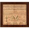 Image 1 : Rebecca Spears Pennsylvania Needlework Sampler1845