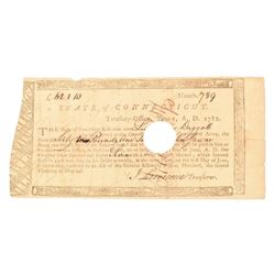 Revolutionary War Connecticut Promissory Note 1782