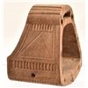 Image 2 : Two Spanish Colonial Carved Wood Stirrups