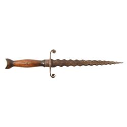 Flame-Bladed Belt Dagger