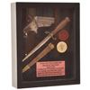 Image 1 : Gamblers Display Box w/Pepperbox Pistol and Knife