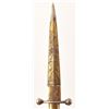 Image 10 : German Dirk Style Dagger with Gold Plate