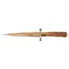 Image 2 : German Dirk Style Dagger with Gold Plate