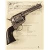 Image 1 : Texas Ranger's Cattle Brand Engraved Colt SAA .45