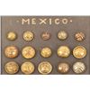 Image 3 : Collection of 30 Mexican Military Buttons