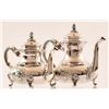Image 1 : 2 German Sterling Silver Tea Pots Alt Heidelberg