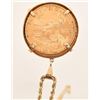 Image 3 : 2003 US 1 Oz. Gold Coin Necklace w/Diamonds