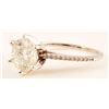 Image 4 : 14k White Gold 2.12ct Round BC Diamond 3 Ring Set