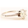 Image 5 : 14k White Gold 2.12ct Round BC Diamond 3 Ring Set