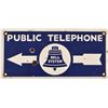 Image 2 : Public Telephone Bell System Porcelain Sign