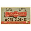 Image 1 : Stephens Work Clothes Grand Ole Opry Tin Sign