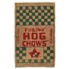 Image 1 : Purina Hog Chow Advertising Hooked Rug