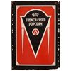 Image 1 : Hot French-Fried Popcorn Porcelain Sign