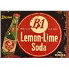 Image 1 : B-1 Lemon Lime Soda Tin Sign