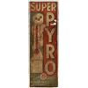 Image 1 : SUPER-PYRO Antifreeze Tin Sign