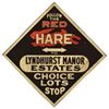 Image 1 : Red Hare Tin Sign