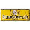 Image 1 : Peter Schuyler Cigars Porcelain Sign