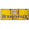 Image 1 : Peter Schuyler Cigars Porcelain Sign