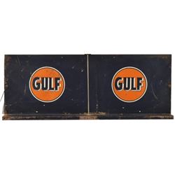 Gulf Oil Tin Rack