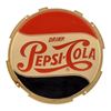 Image 1 : Pepsi Cola Round Button Sign