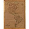 Image 1 : Framed Map of America