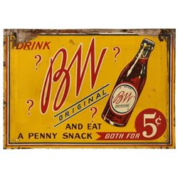 BW Original Soda Tin Sign