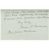 Image 2 : Frances Cleveland, as First Lady Signature Frances Cleveland, as First Lady, Returns a Not Quite "Wo