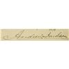 Image 2 : Andrew Jackson, Martin Van Buren Document Signed Andrew Jackson & Martin Van Buren Document Signed