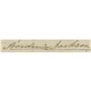 Image 3 : Andrew Jackson (1767-1845) Signed Letter Andrew Jackson (1767-1845) President, Letter Signed,