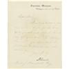 Abraham Lincoln, Letter Signed. Abraham Lincoln (1809-1865), President, Letter Signed