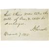 Abraham Lincoln Autograph Endorsement Signed Abraham Lincoln Autograph Endorsement Signed