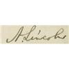 Image 2 : Abraham Lincoln Autograph Note Signed Abraham Lincoln Autograph Note Signed
