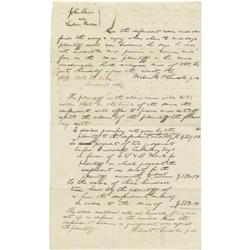 Abraham Lincoln. Autograph Document Signed Abraham Lincoln. Autograph Document Signed twice