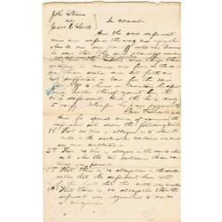 Abraham Lincoln. Autograph Document Signed Abraham Lincoln. Autograph Document Signed "Fenn & Lincol