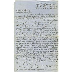 Abraham Lincoln. Autograph Document Signed Abraham Lincoln. Autograph Document Signed "Saltonstall, 