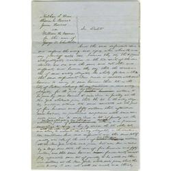 Abraham Lincoln. Autograph Document Signed Abraham Lincoln. Autograph Document Signed "Haines & Linc