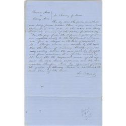 Abraham Lincoln. Autograph Document Abraham Lincoln. Autograph Document, written in Lincoln's hand
