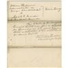 Image 1 : Lincoln Partner, John Todd Stuart. Autograph Lincoln Law Partner, John Todd Stuart.