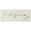 Image 2 : Rare Autographed Letter of Lincolns Friend [Abraham Lincoln] Joshua Fry Speed: Extremely Scarce Auto