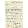 Image 1 : Lincolns letter Appointee Who Would not serve [Abraham Lincoln] Edwin D. Morgan: Letter of the Linco
