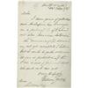 Image 1 : Gideon Welles Signature on a War Letter Gideon Welles: A War-Date Letter Signed and a Post-War Autog