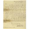 Image 1 : James Monroe Letter Signed Runaway Slaves 1814 Important 1814 James Monroe Letter Signed Regarding R