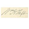 Image 2 : William and Helen Taft Signature Lot. (3 Items) William and Helen Taft Signature Lot.