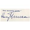 Image 3 : Harry Truman Signed Photo. Harry Truman Signed Photo.