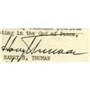 Image 3 : Harry S Truman Signed 1952 State of the Union Harry S Truman Signed 1952 State of the Union Address