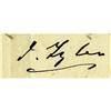 Image 2 : John Tyler Autograph Letter Signed John Tyler (1790-1862) President, Autograph Letter Signed,
