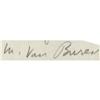 Image 2 : Martin Van Buren Autograph Letter Signed 1843 Martin Van Buren Autograph Letter Signed, with Politic